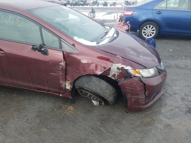 Photo 8 VIN: 19XFB2F57DE222924 - HONDA CIVIC LX 