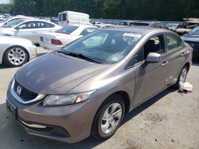 Photo 1 VIN: 19XFB2F57DE231509 - HONDA CIVIC LX 