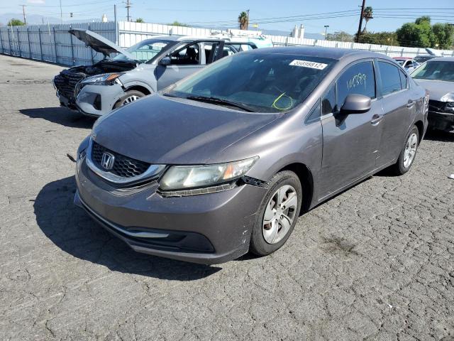 Photo 1 VIN: 19XFB2F57DE284744 - HONDA CIVIC LX 