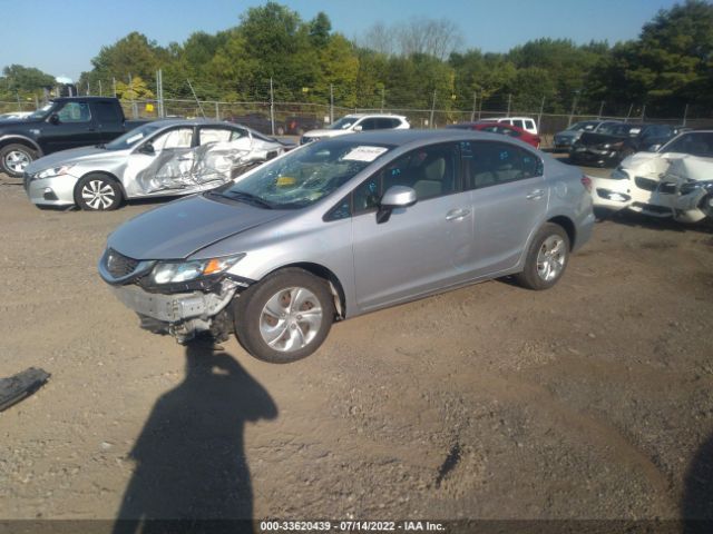 Photo 1 VIN: 19XFB2F57DE284808 - HONDA CIVIC SDN 