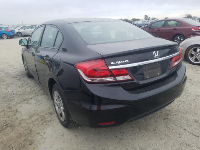 Photo 2 VIN: 19XFB2F57DE291726 - HONDA CIVIC LX 