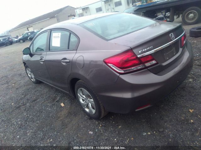 Photo 2 VIN: 19XFB2F57DE292195 - HONDA CIVIC SDN 