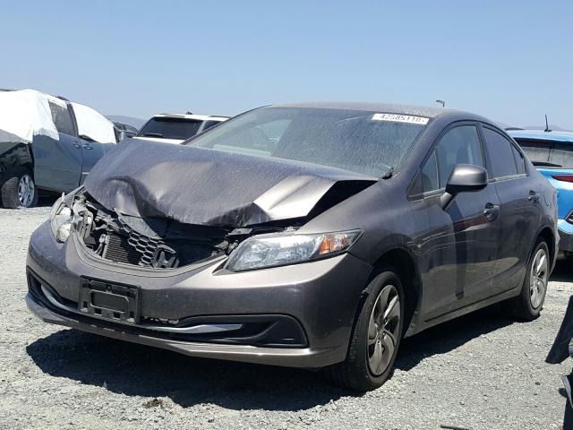 Photo 1 VIN: 19XFB2F57DE292231 - HONDA CIVIC LX 