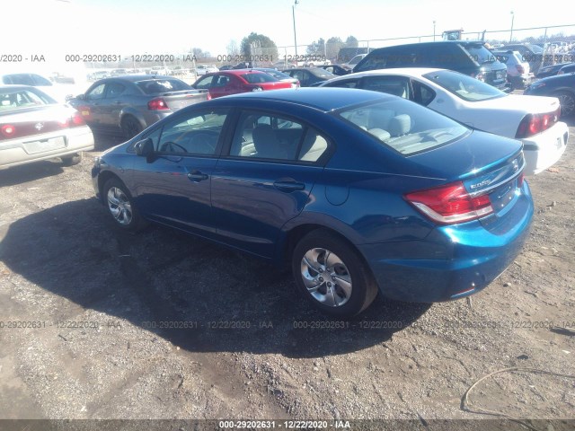 Photo 2 VIN: 19XFB2F57EE014768 - HONDA CIVIC SEDAN 