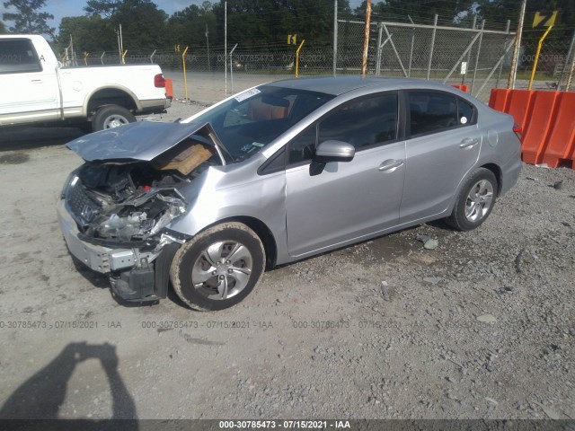 Photo 1 VIN: 19XFB2F57EE025298 - HONDA CIVIC SEDAN 