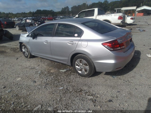 Photo 2 VIN: 19XFB2F57EE025298 - HONDA CIVIC SEDAN 