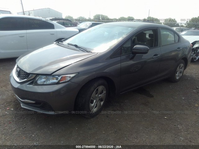 Photo 1 VIN: 19XFB2F57EE029545 - HONDA CIVIC SEDAN 