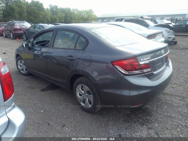 Photo 2 VIN: 19XFB2F57EE029545 - HONDA CIVIC SEDAN 