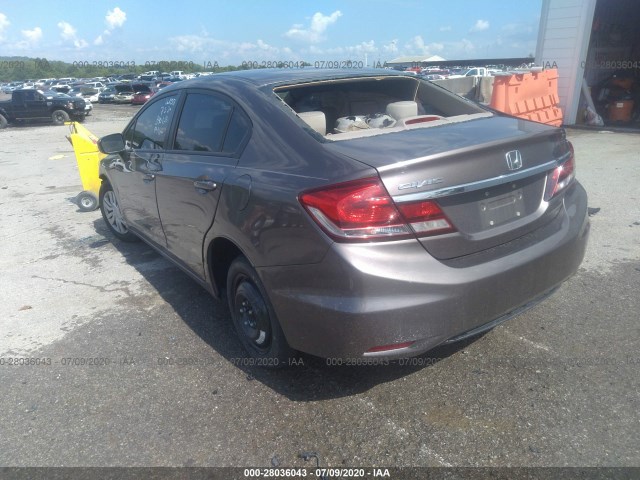 Photo 2 VIN: 19XFB2F57EE032509 - HONDA CIVIC SEDAN 