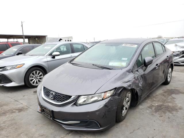 Photo 1 VIN: 19XFB2F57EE065333 - HONDA CIVIC LX 