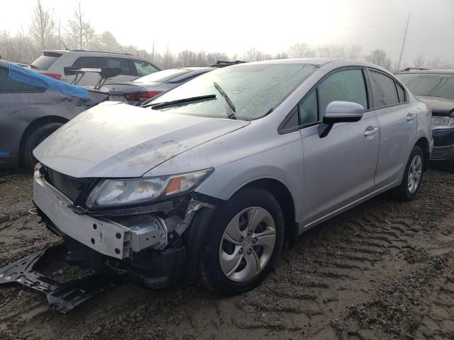 Photo 1 VIN: 19XFB2F57EE074551 - HONDA CIVIC LX 