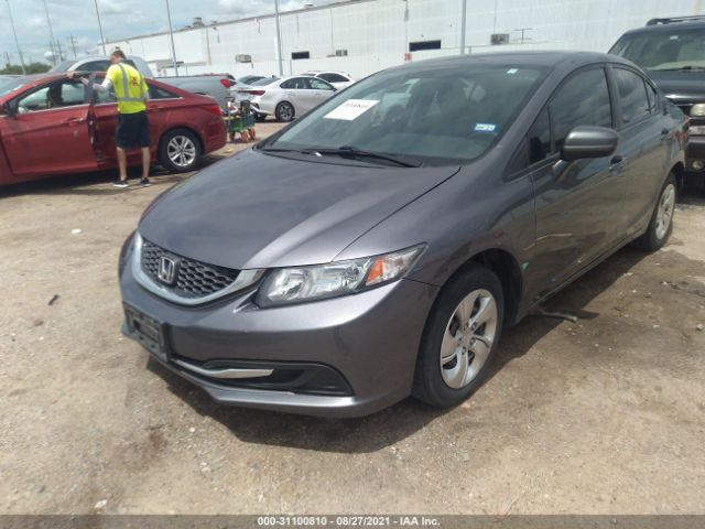 Photo 1 VIN: 19XFB2F57EE086165 - HONDA CIVIC SEDAN 