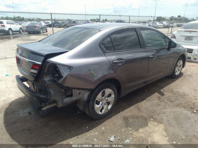 Photo 3 VIN: 19XFB2F57EE086165 - HONDA CIVIC SEDAN 