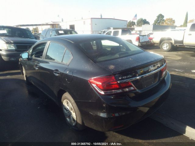 Photo 2 VIN: 19XFB2F57EE227252 - HONDA CIVIC SEDAN 