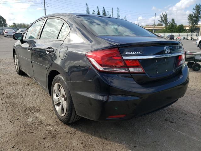 Photo 2 VIN: 19XFB2F57EE230183 - HONDA CIVIC LX 