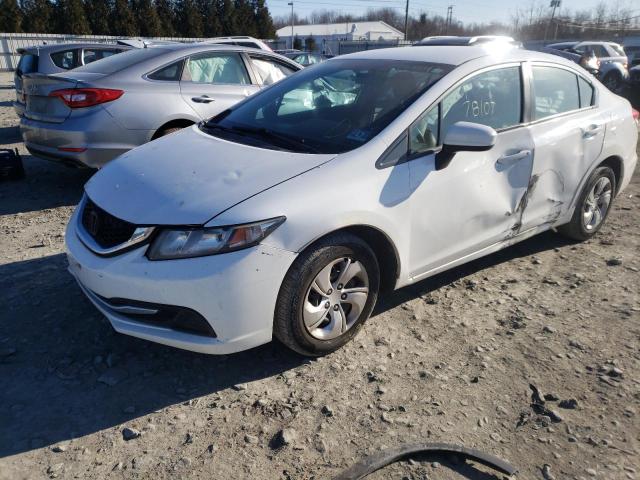 Photo 1 VIN: 19XFB2F57EE247422 - HONDA CIVIC LX 