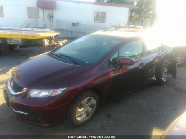 Photo 1 VIN: 19XFB2F57EE249817 - HONDA CIVIC SEDAN 