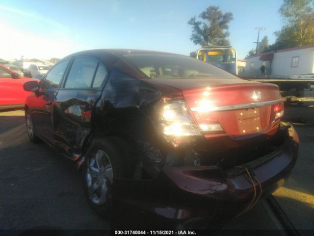 Photo 2 VIN: 19XFB2F57EE249817 - HONDA CIVIC SEDAN 