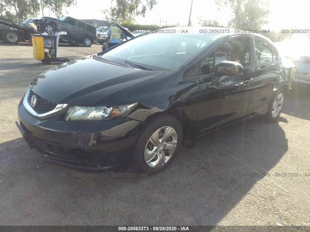 Photo 1 VIN: 19XFB2F57EE251826 - HONDA CIVIC LX 