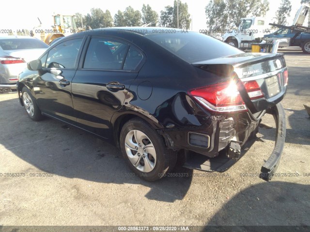 Photo 2 VIN: 19XFB2F57EE251826 - HONDA CIVIC LX 