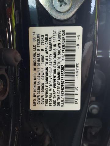 Photo 12 VIN: 19XFB2F57EE252362 - HONDA CIVIC LX 