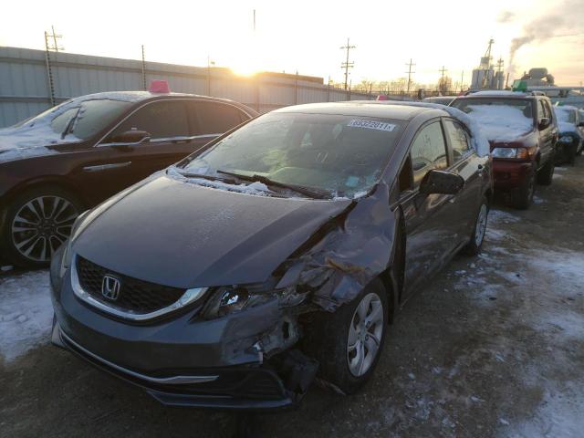 Photo 1 VIN: 19XFB2F57EE257965 - HONDA CIVIC LX 