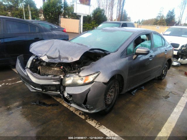 Photo 1 VIN: 19XFB2F57EE258503 - HONDA CIVIC SEDAN 