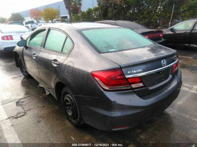 Photo 2 VIN: 19XFB2F57EE258503 - HONDA CIVIC SEDAN 