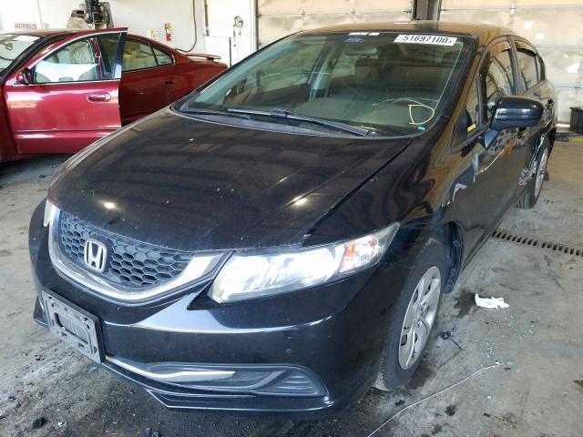 Photo 1 VIN: 19XFB2F57EE264401 - HONDA CIVIC LX 