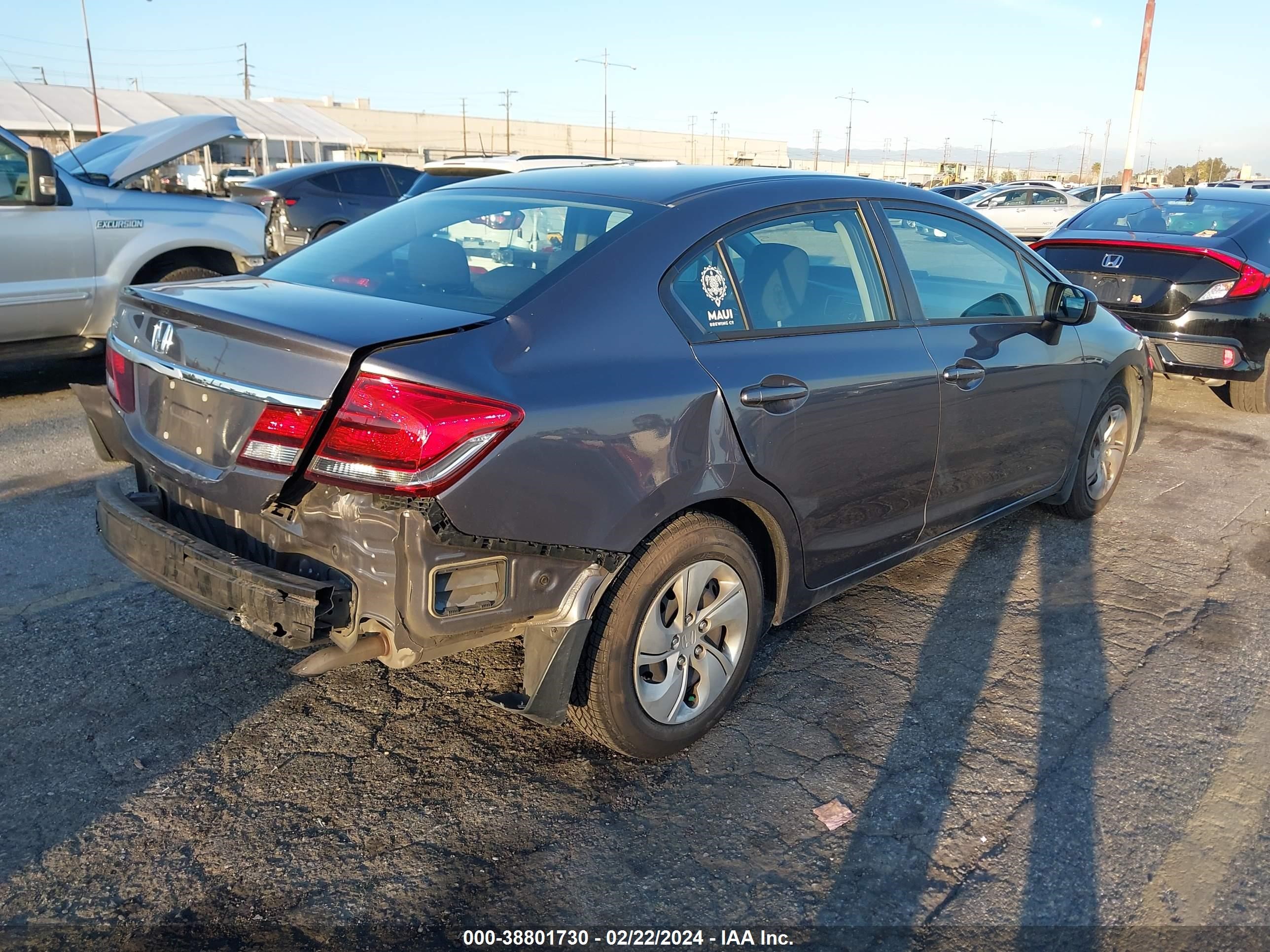 Photo 3 VIN: 19XFB2F57EE269730 - HONDA CIVIC 