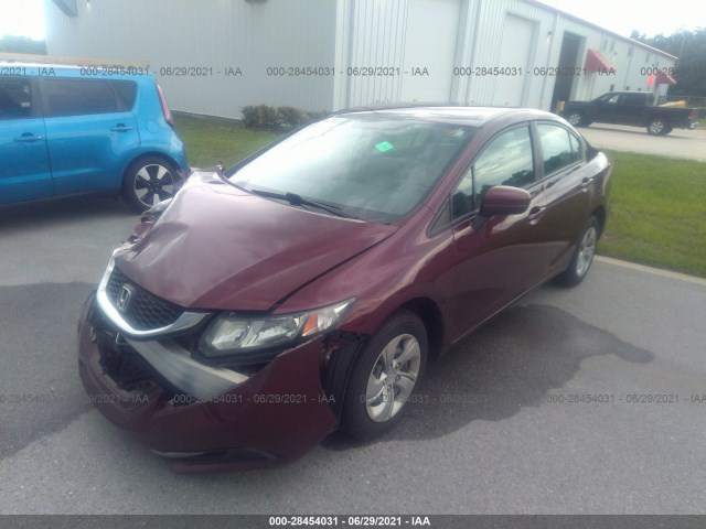 Photo 1 VIN: 19XFB2F57FE045214 - HONDA CIVIC SEDAN 