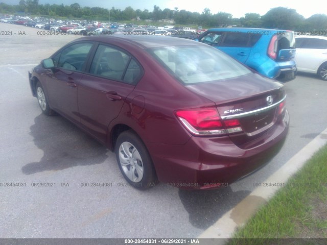 Photo 2 VIN: 19XFB2F57FE045214 - HONDA CIVIC SEDAN 