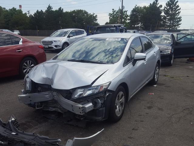 Photo 1 VIN: 19XFB2F57FE053443 - HONDA CIVIC LX 