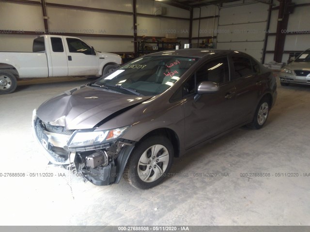 Photo 1 VIN: 19XFB2F57FE056231 - HONDA CIVIC SEDAN 