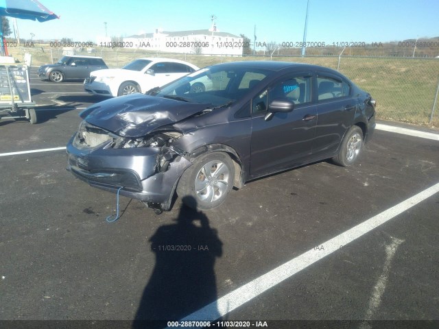 Photo 1 VIN: 19XFB2F57FE065446 - HONDA CIVIC SEDAN 