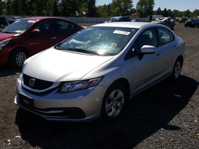 Photo 1 VIN: 19XFB2F57FE068279 - HONDA CIVIC LX 