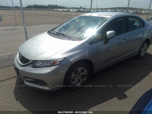 Photo 1 VIN: 19XFB2F57FE076348 - HONDA CIVIC SEDAN 