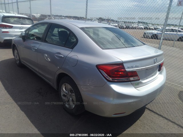 Photo 2 VIN: 19XFB2F57FE076348 - HONDA CIVIC SEDAN 