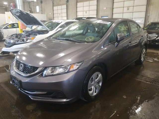 Photo 1 VIN: 19XFB2F57FE092310 - HONDA CIVIC LX 