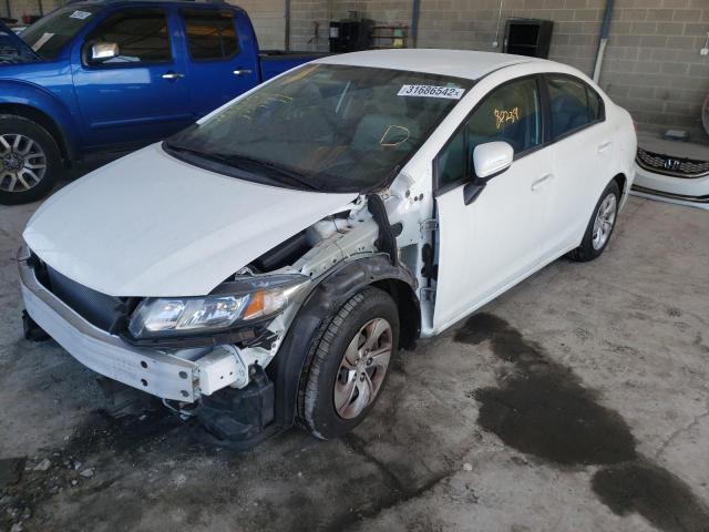 Photo 1 VIN: 19XFB2F57FE100907 - HONDA CIVIC LX 