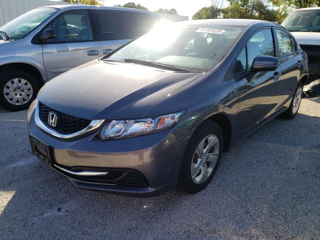 Photo 1 VIN: 19XFB2F57FE115973 - HONDA CIVIC LX 