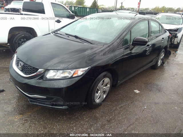 Photo 1 VIN: 19XFB2F57FE121496 - HONDA CIVIC SEDAN 