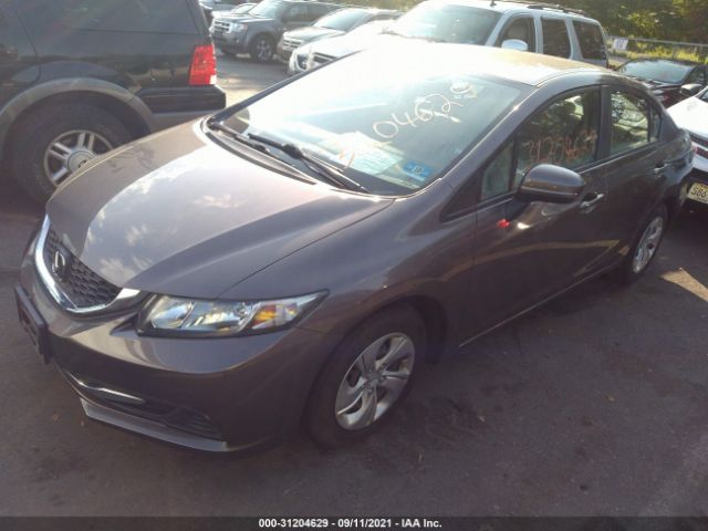 Photo 1 VIN: 19XFB2F57FE201459 - HONDA CIVIC SEDAN 