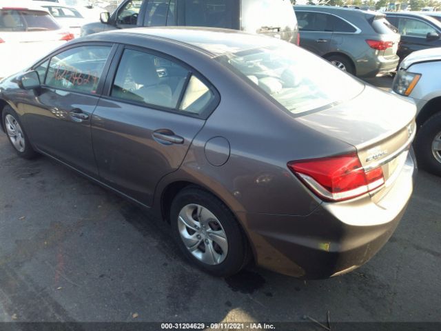 Photo 2 VIN: 19XFB2F57FE201459 - HONDA CIVIC SEDAN 