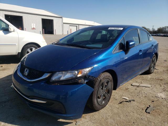 Photo 1 VIN: 19XFB2F57FE205298 - HONDA CIVIC LX 