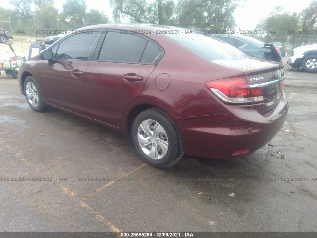 Photo 2 VIN: 19XFB2F57FE211053 - HONDA CIVIC SEDAN 