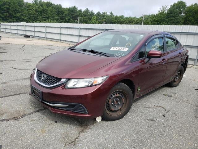 Photo 1 VIN: 19XFB2F57FE212512 - HONDA CIVIC LX 