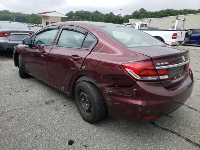 Photo 2 VIN: 19XFB2F57FE212512 - HONDA CIVIC LX 