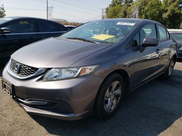 Photo 1 VIN: 19XFB2F57FE242464 - HONDA CIVIC LX 