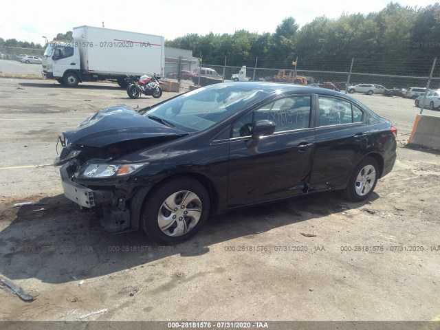 Photo 1 VIN: 19XFB2F57FE247440 - HONDA CIVIC SEDAN 